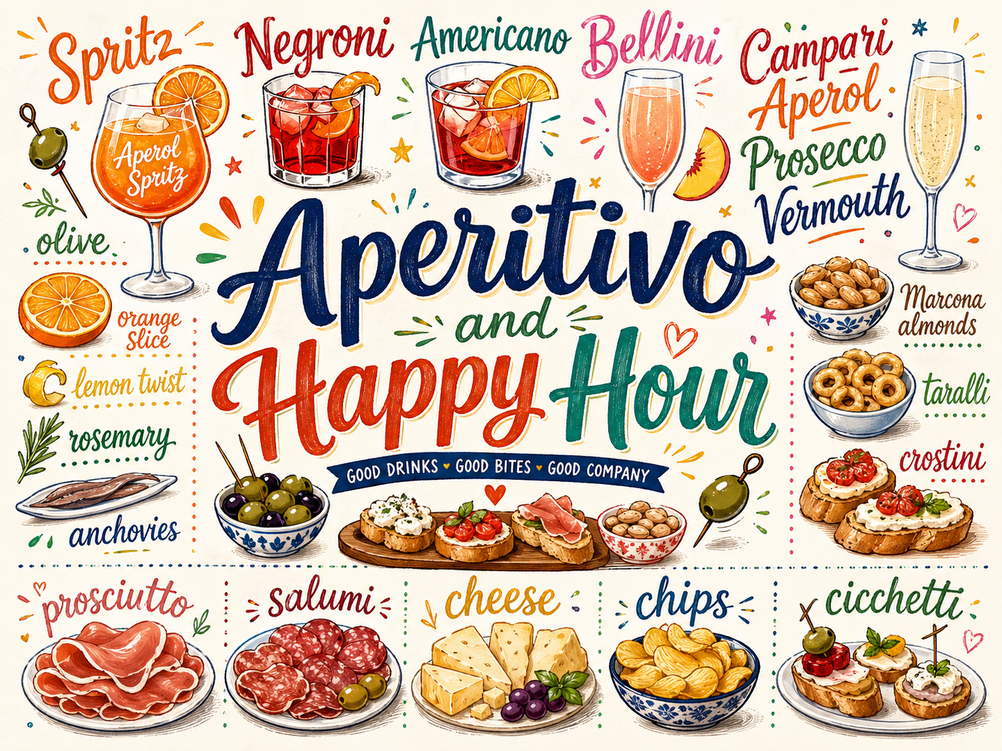 Aperitivo and Happy Hour